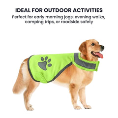 Reflective Dog Safety Vest – High Visibility Pet Jacket