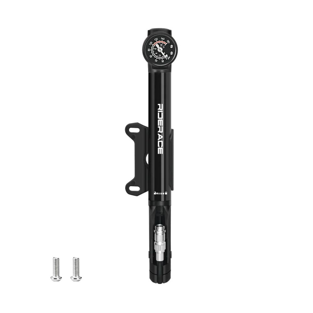 High Pressure Bike Pump with Gauge 160PSI