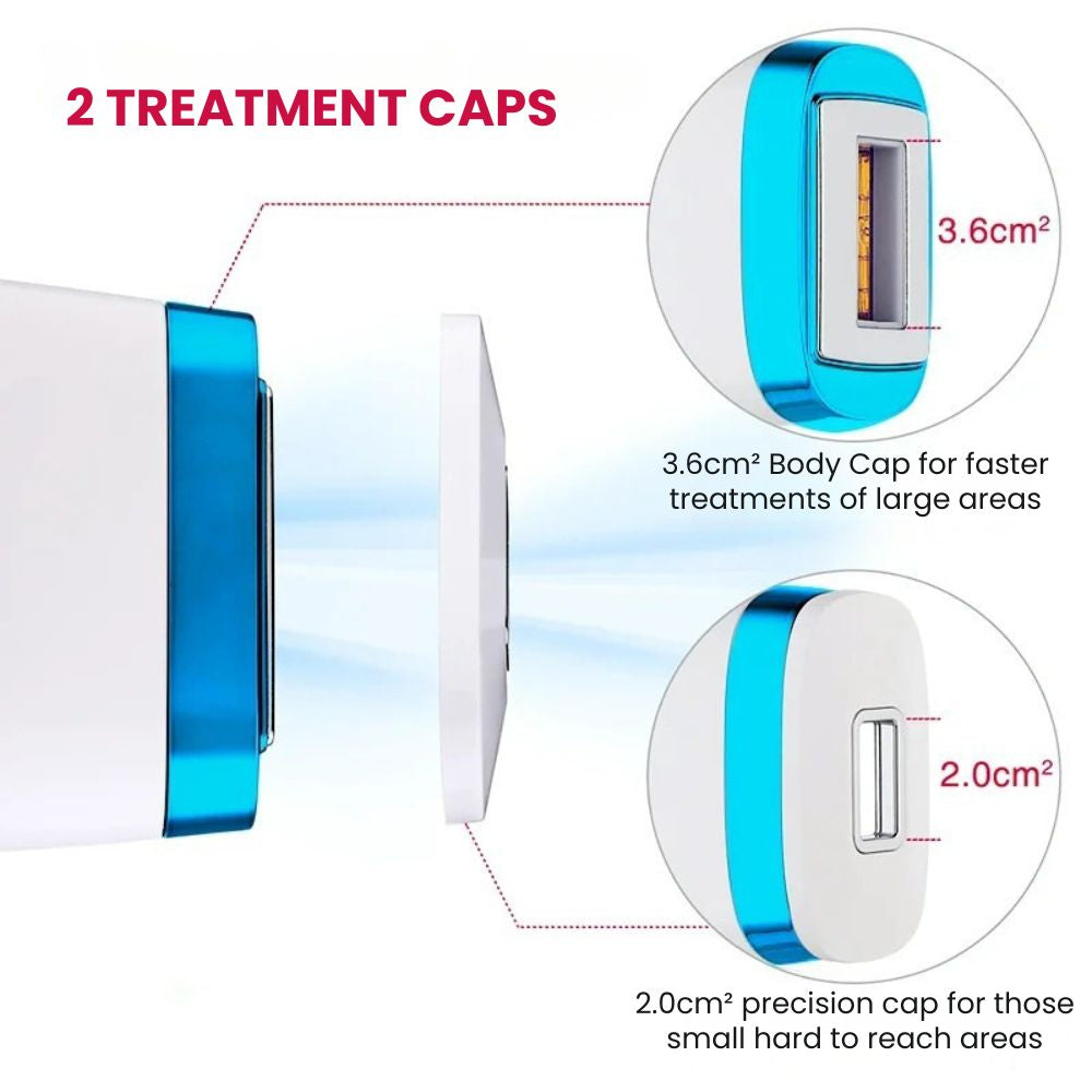 ICE Cool IPL Hair Removal with Intelligent Skin Detection -  Cap