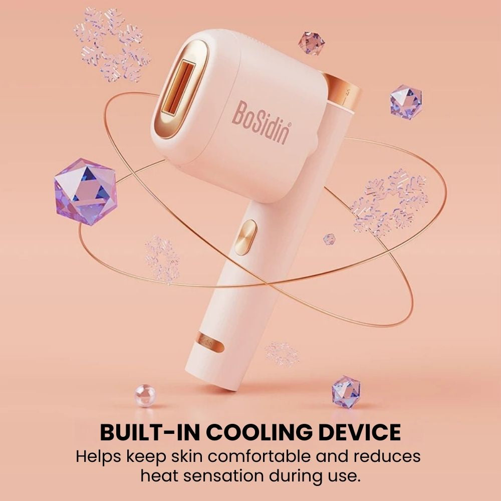 IPL Laser Hair Removal Handset – Permanent Hair Reduction - COOLING DECVICE