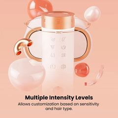 IPL Laser Hair Removal Handset – Permanent Hair Reduction - intensity level