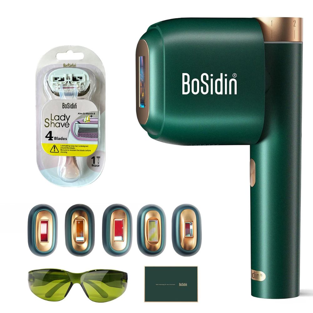 IPL Laser Hair Removal Handset – Permanent Hair Reduction - green