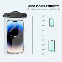 IPX8 Waterproof Phone Pouch — Clear Universal Case
