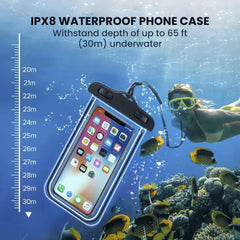 IPX8 Waterproof Phone Pouch — Universal Case
