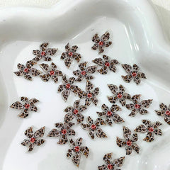 Ice Flower Nail Charms 10pcs – Resin Petal Art Decorations