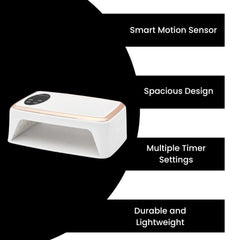 Salon Grade 90W LED UV Nail Dryer with Smart Sensor Timer