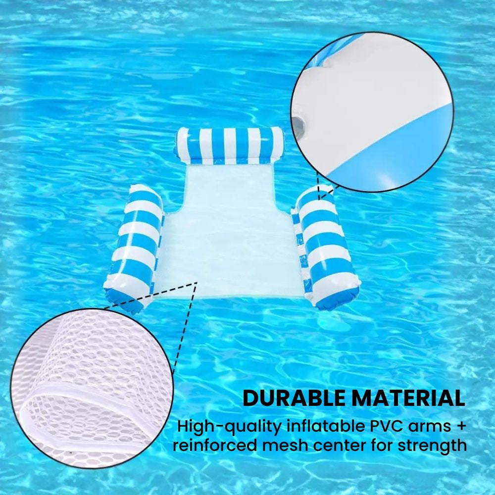 InflatablePoolHammockFloat_MeshSeat_CupHolders_-_DurableMaterial