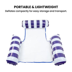 Inflatable_Pool_Hammock_Float_Mesh_Seat_Cup_Holders_