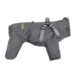 Insulated Waterproof Dog Jumpsuit with Built-in Harness