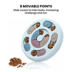 Interactive Dog Puzzle Slow Feeder Toy