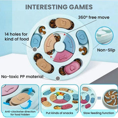 Interactive Dog Puzzle Slow Feeder Toy