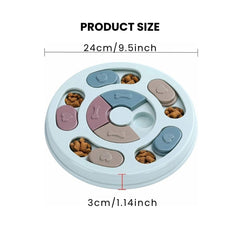 Interactive Dog Puzzle Slow Feeder Toy