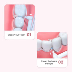Interdental Brush Set L-Shape for Braces, Teeth & Gum Care