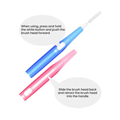 Interdental Brush Teeth Cleaning Floss Toothpicks 30pcs