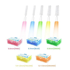 Interdental Brush Teeth Cleaning Floss Toothpicks 30pcs
