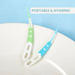 Interdental Silicone Brushes Tooth Picks for Teeth Cleaning