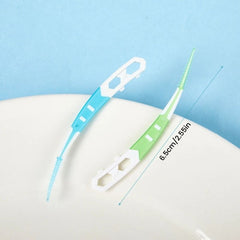 Interdental Silicone Brushes Tooth Picks for Teeth Cleaning
