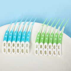 Interdental Silicone Brushes Tooth Picks for Teeth Cleaning