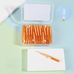 Interdental Brush Teeth Cleaning Floss Toothpicks 30pcs