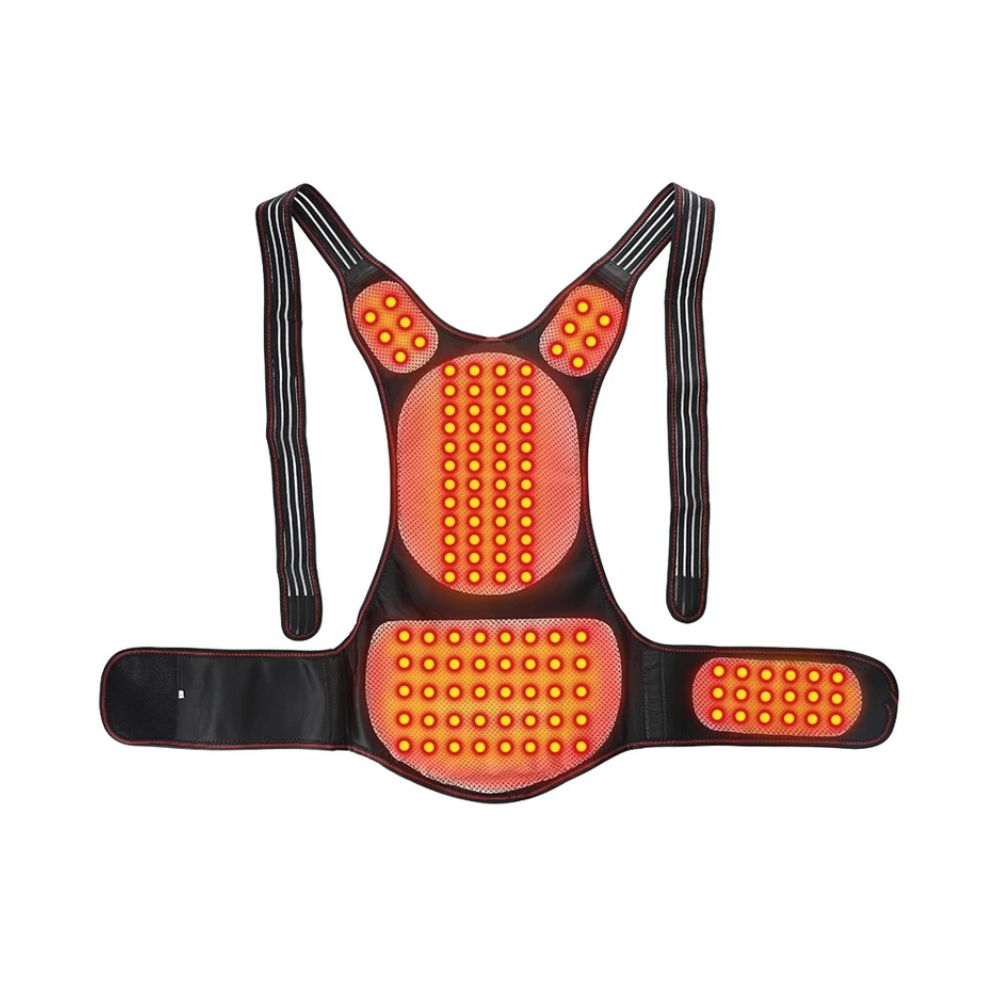 Magnetic Posture Corrector Back Brace with Heating