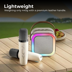 Mini Bluetooth Karaoke Speaker Mic Wireless