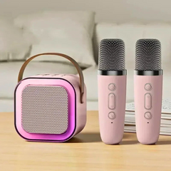 Mini Bluetooth Karaoke Speaker Mic Wireless