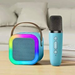 Mini Bluetooth Karaoke Speaker Mic Wireless