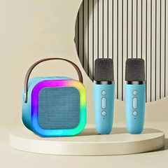 Mini Bluetooth Karaoke Speaker Mic Wireless