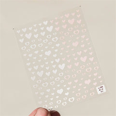 Kawaii Lace Nail Decals – 5D Relief DIY Art Stickers