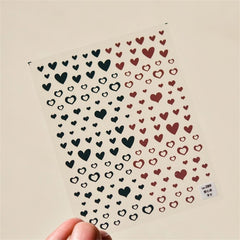 Kawaii Lace Nail Decals – 5D Relief DIY Art Stickers