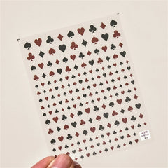 Kawaii Lace Nail Decals – 5D Relief DIY Art Stickers