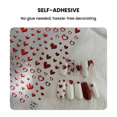 Kawaii Lace Nail Decals – 5D Relief DIY Art Stickers