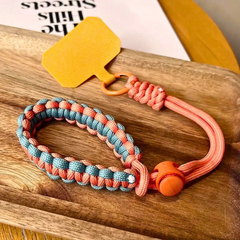 Paracord Keychain Bracelet with Wrist Strap – Survival Style