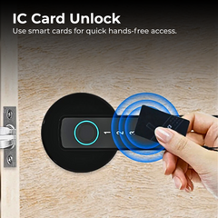 Keyless Entry Smart Door Lock — Fingerprint & App Control