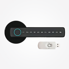 Keyless Entry Smart Door Lock — Fingerprint & App Control