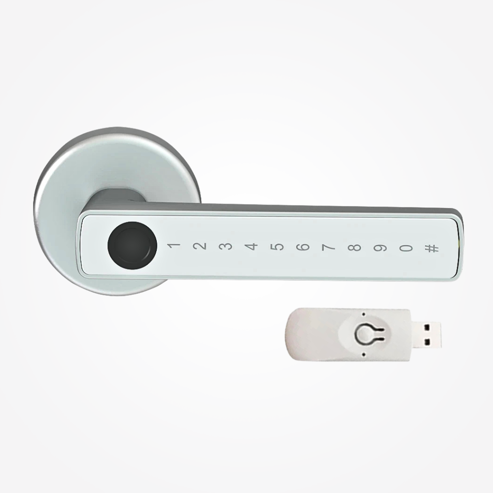 Keyless Entry Smart Door Lock — Fingerprint & App Control