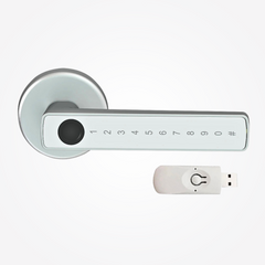 Keyless Entry Smart Door Lock — Fingerprint & App Control