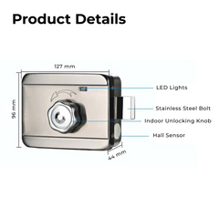 Keyless Entry Fingerprint Smart Lock with App Control