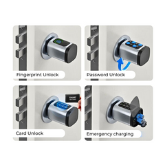 Keyless Smart Cylinder Lock – Fingerprint, App & Card