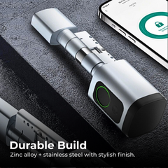 Keyless Smart Cylinder Lock – Fingerprint, App & Card