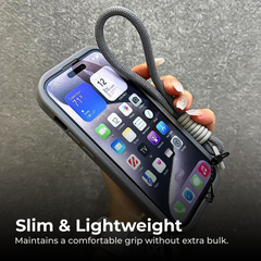 MagSafe Clear Phone Case with Kickstand & Lanyard