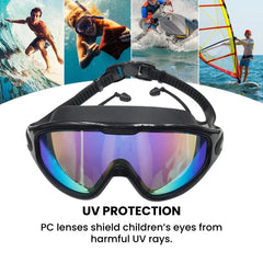 Kids Anti-Fog UV-Proof Swimming Goggles
