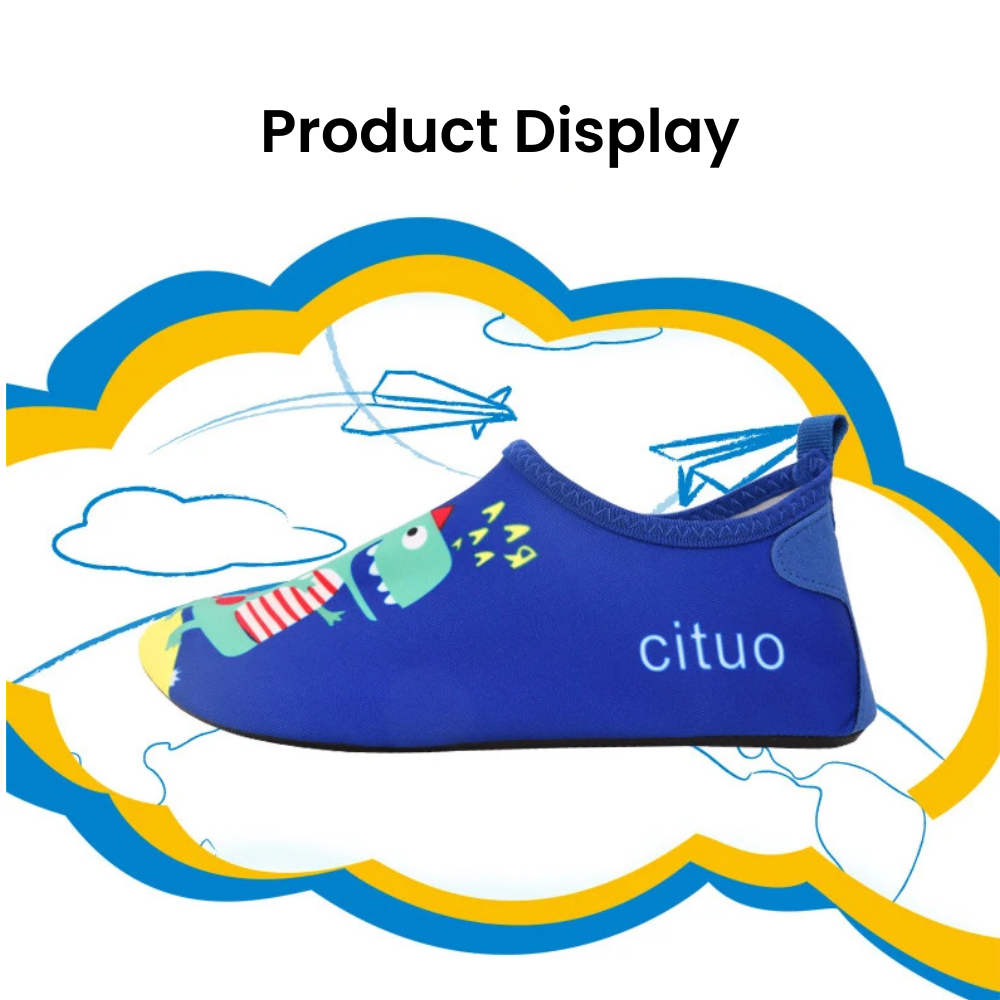 KidsCartoon_Water_Shoes_Non-Slip_Aqua_Swim_Socks_-_Product_Display