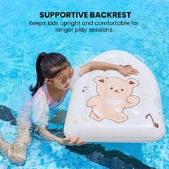 KidsInflatablePoolFloatwithBackrest_CuteDesigns_-_SupportiveBackrest