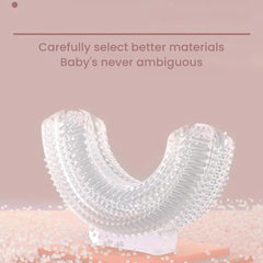 Kids U-Shaped Electric Toothbrush 360° Smart Silicone Brush