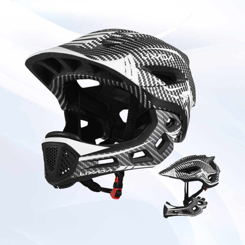 Kids_2-in-1_Full_Face_Bike_Helmet_with_Detachable_Chin_Guard_-_Black_White