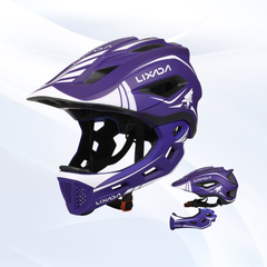 Kids_2-in-1_Full_Face_Bike_Helmet_with_Detachable_Chin_Guard_-_Purple