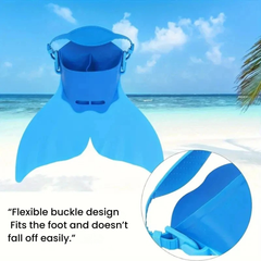 Kids_Adjustable_Mermaid_Mono_fin_Swim_Flipper_-_Buckle_Design