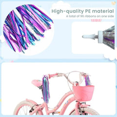 Kids Bike Bell & Streamers Set – Pinwheel Decor