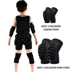 Kids Elbow & Knee Pads – Shockproof Sports Protection